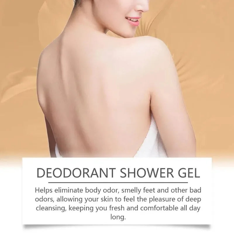 Persimmon Body Wash For Body Odor Control – Cleansing Body Deodorizing Moisturising Body Wash For Eliminating Body Odor 120ml