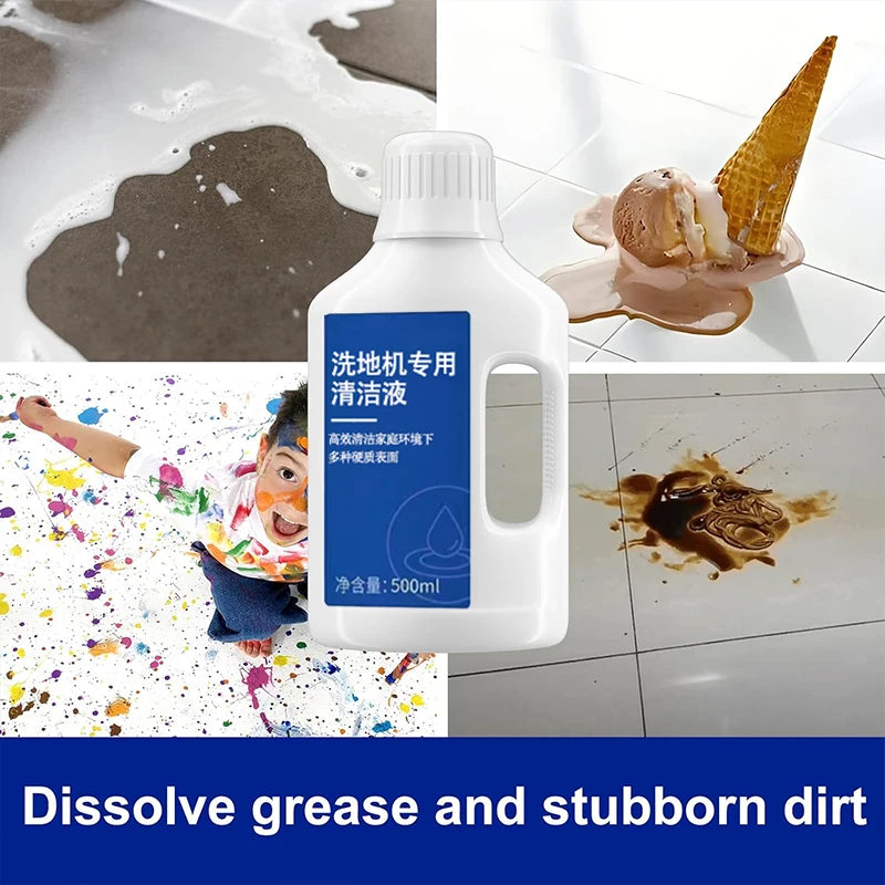 Liquid Fit For Dreame X40 Ultra\X30 Ultra\H11/H11 Max/H12/H13/H12 Pro / M12 /W10 Cleaning Fluid Parts Accessories 500ml
