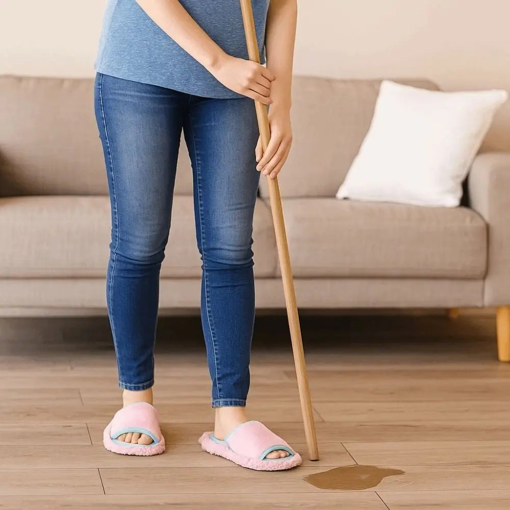 Detachable Microfibre Mop Slippers Soft Creative Floor Mopping Slippers Solid Color Washable Tile Cleaning Slippers Kitchen