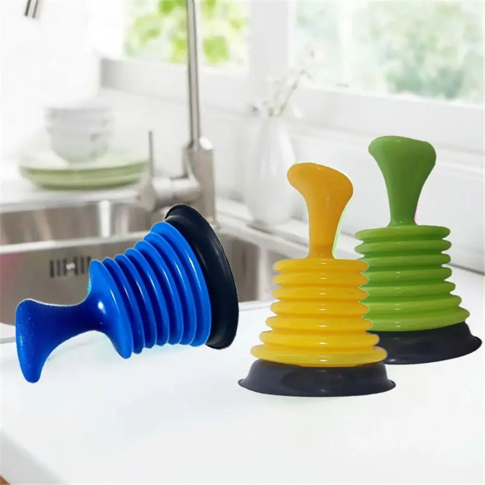 Kitchen Pipeline Dredge Suction Cup Toilet Plungers Press Cleaning Sink Drain Pipe Tool Sink Pipe Strong Dredger Tools Accessory